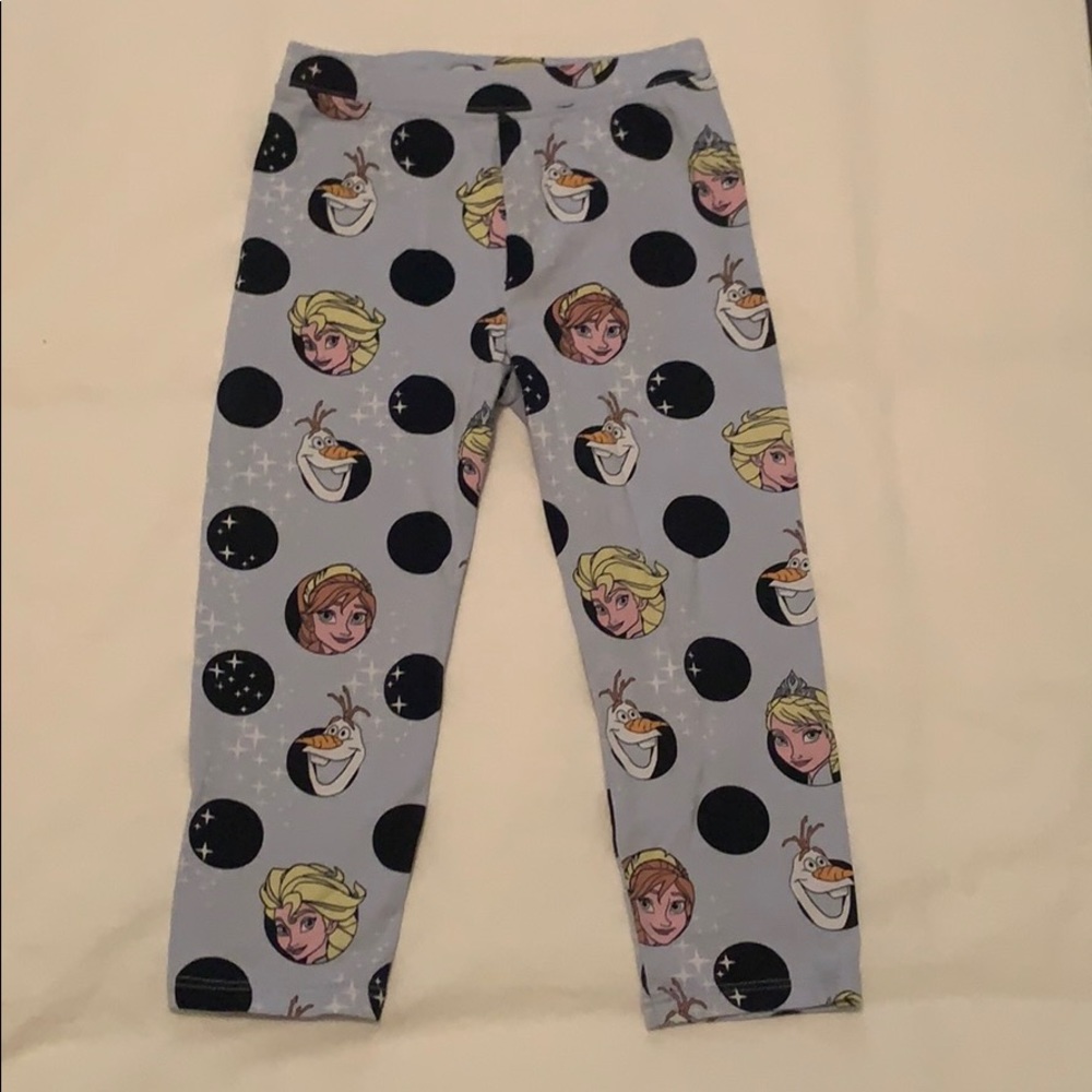 EUC Frozen Capri Leggings